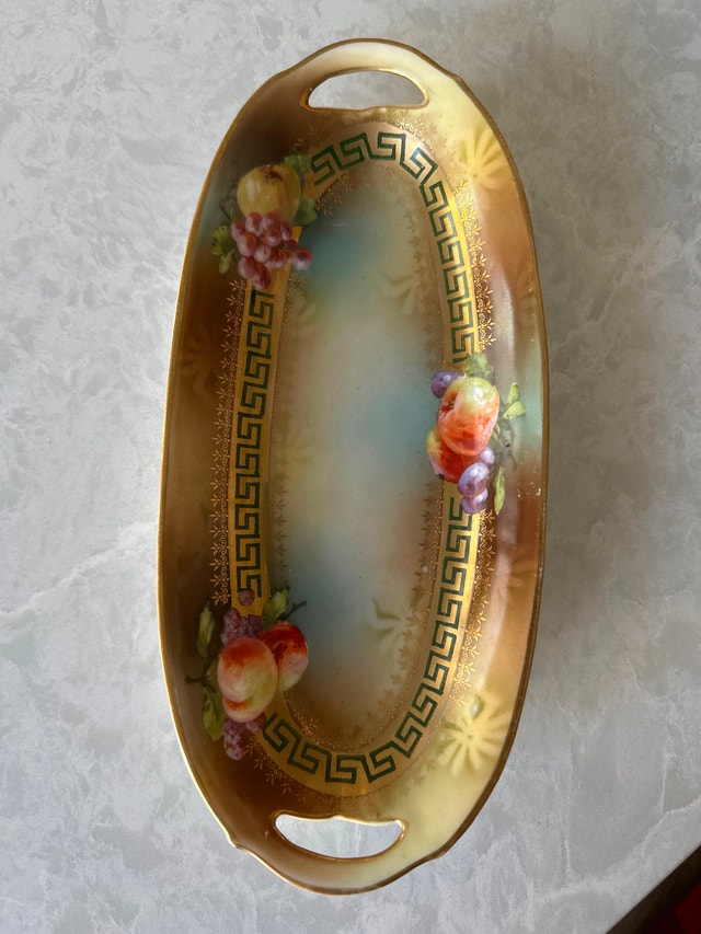 Vintage German Porcelain Celery Tray - photo 4