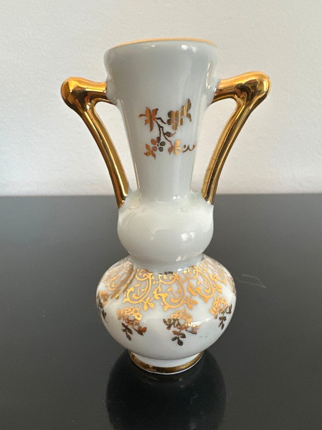 Limoges Vintage Miniature Porcelain Vase - photo 2
