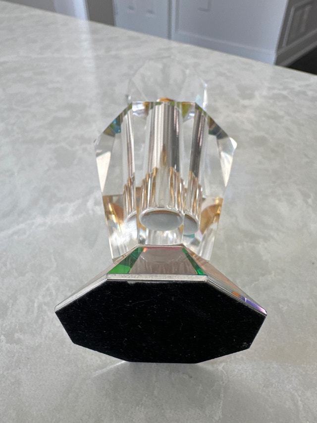Faceted crystal perfume bottle - photo 3