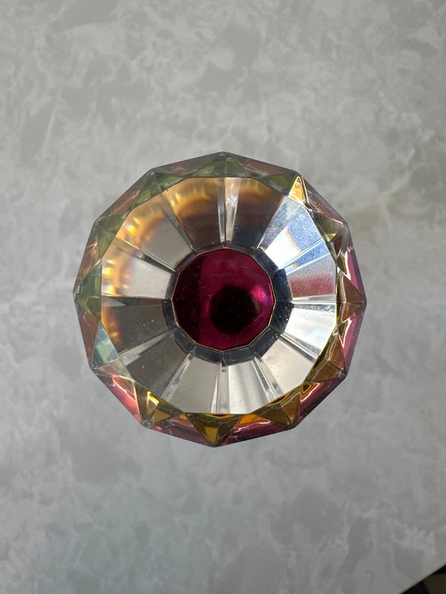 Faceted crystal perfume bottle - photo 4
