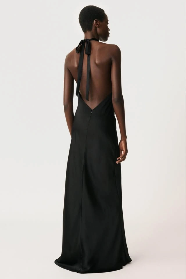 Brand new ZARA Satin halter dress 50th anniversary - size M - photo 2
