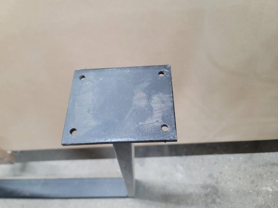 Black Metal Table Legs - photo 2