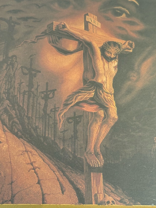 Christian Religious Art Prints - Crucifixion & Our Lady of Guada - photo 3