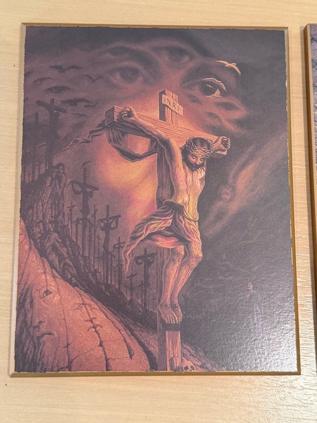 Christian Religious Art Prints - Crucifixion & Our Lady of Guada - photo 4
