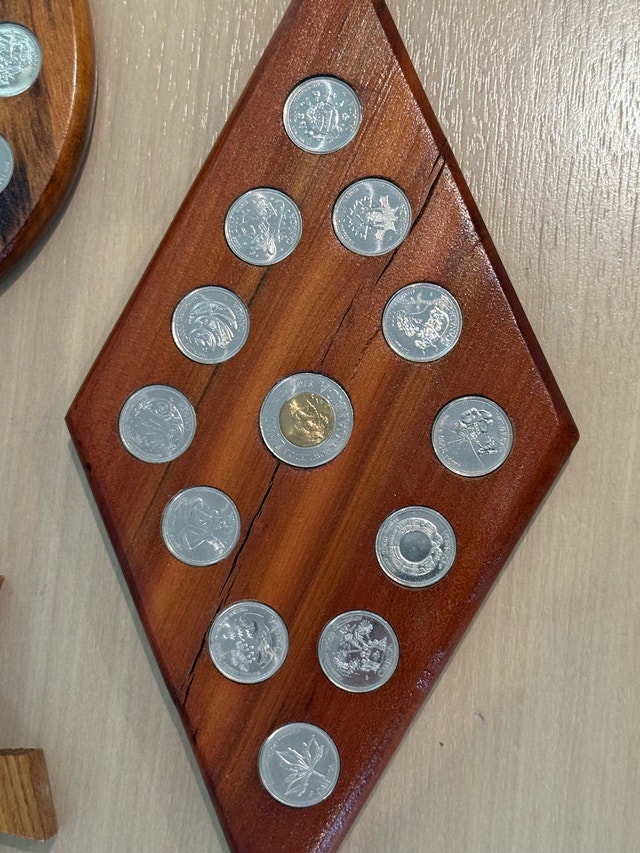 Canadian Coin Display Boards 1999-2001 - photo 4