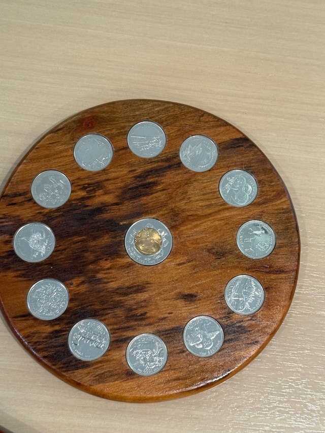 Canadian Coin Display Boards 1999-2001 - photo 5