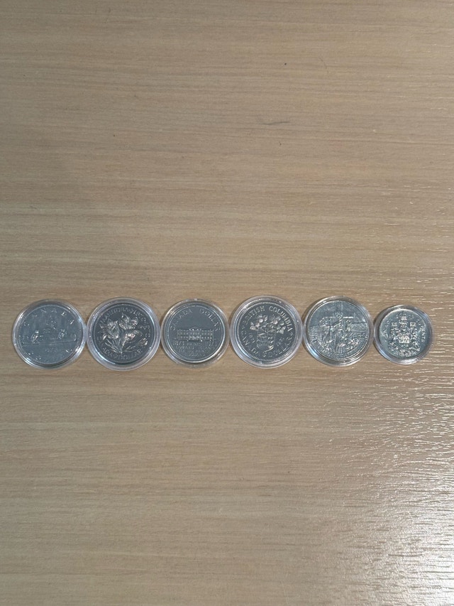 Royal Canadian Mint Canadian Dollar Coin Collection