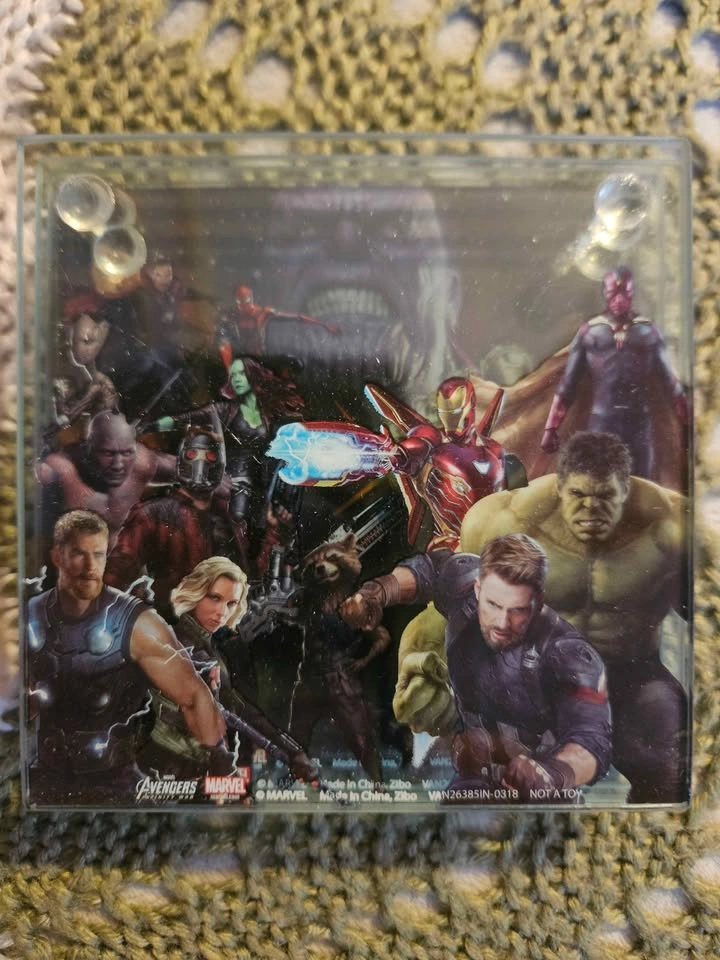 Marvel Avengers Infinity War 4 Pc Glass Coaster Set - photo 2