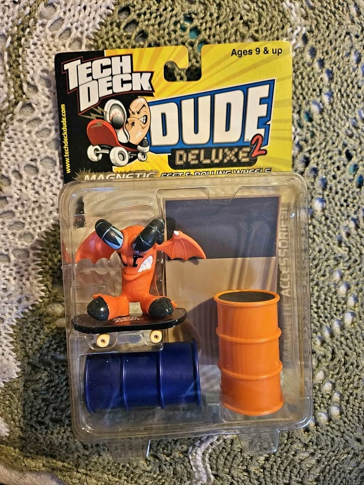 Tech Deck Dude Deluxe 2 Draco Figure New in Package
