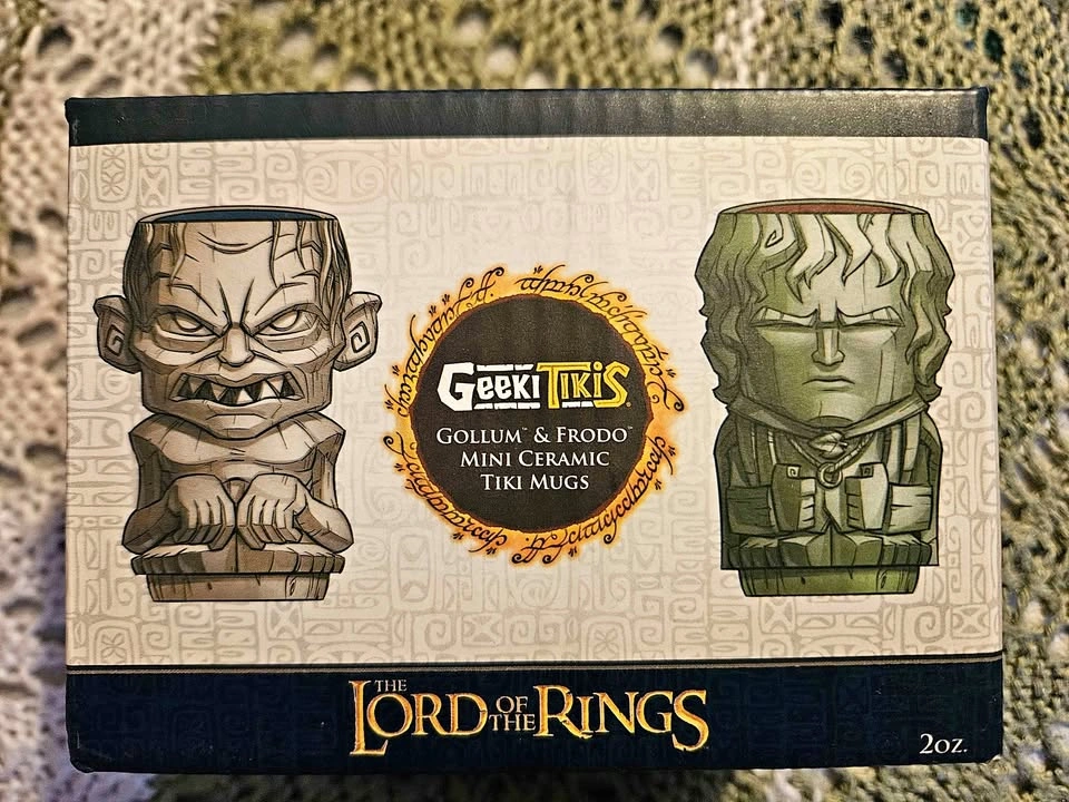 Geeki Tikis Lord of the Rings Gollum & Frodo Mini Mugs