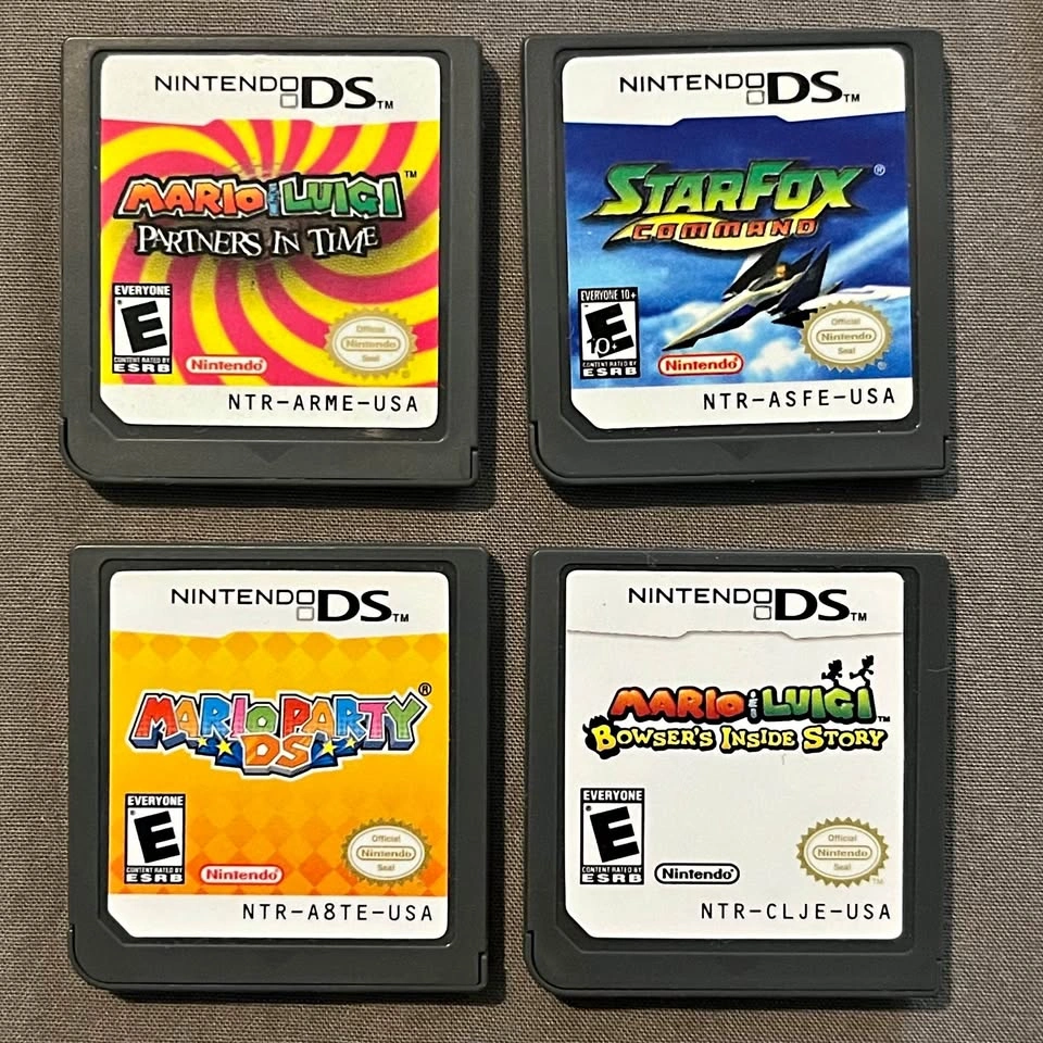 Nintendo DS Games - Cartridge Only (Mario & Luigi, Mario Party,