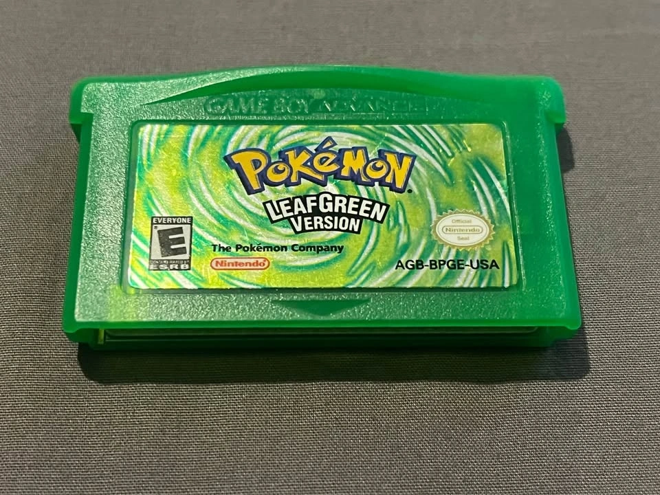 Pokémon LeafGreen Version (Game Boy Advance) - Authentic - photo 2