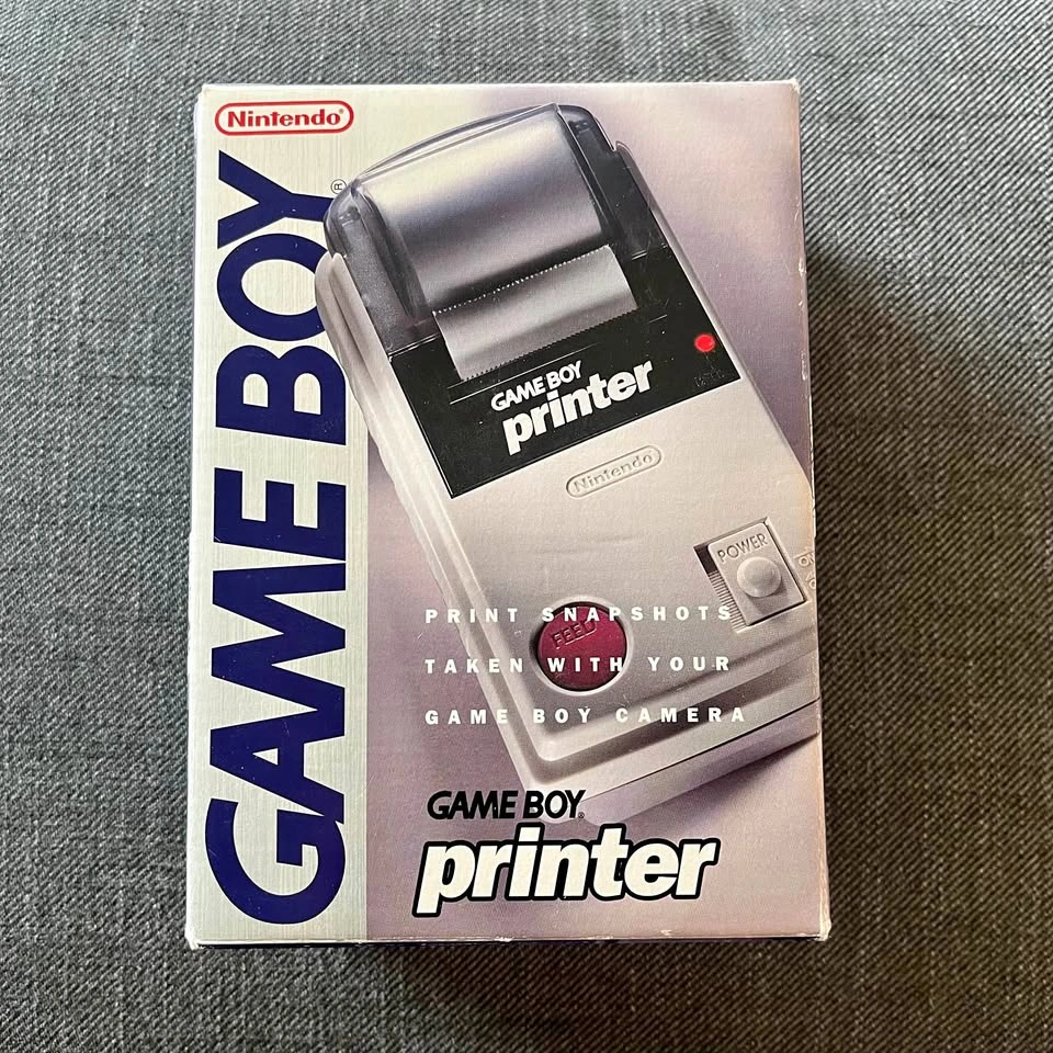 Game Boy Printer + Paper Bundle - In Box (Nintendo)