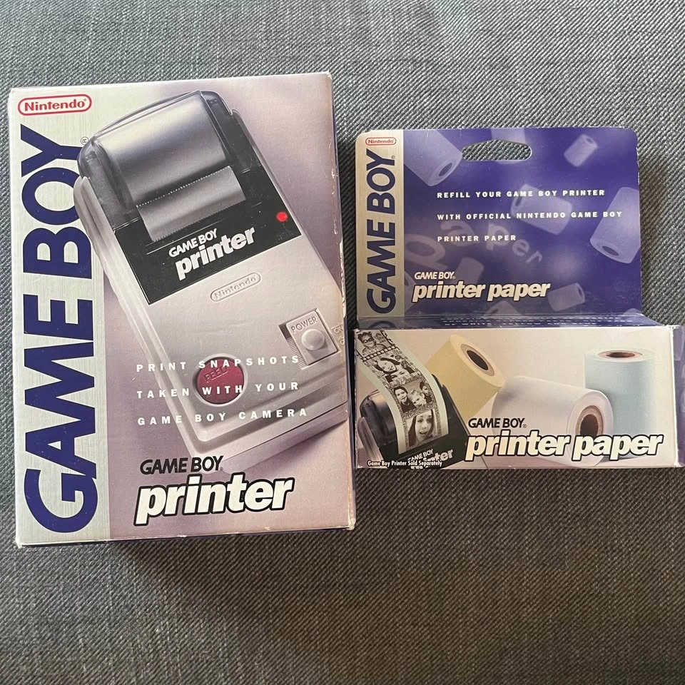Game Boy Printer + Paper Bundle - In Box (Nintendo) - photo 2