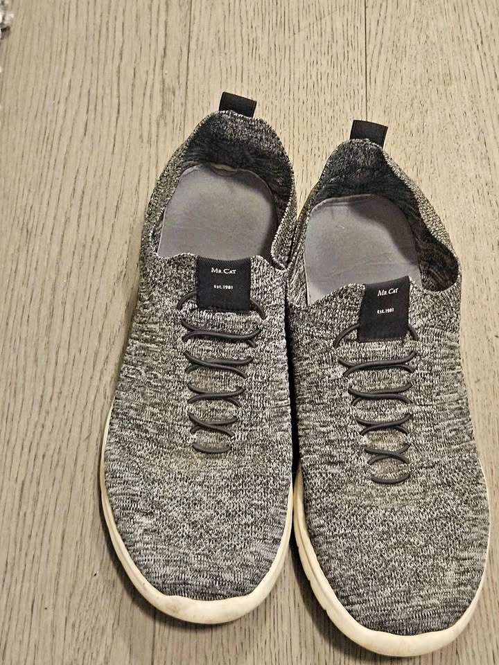 Mr. Cat Grey, summer shoes
