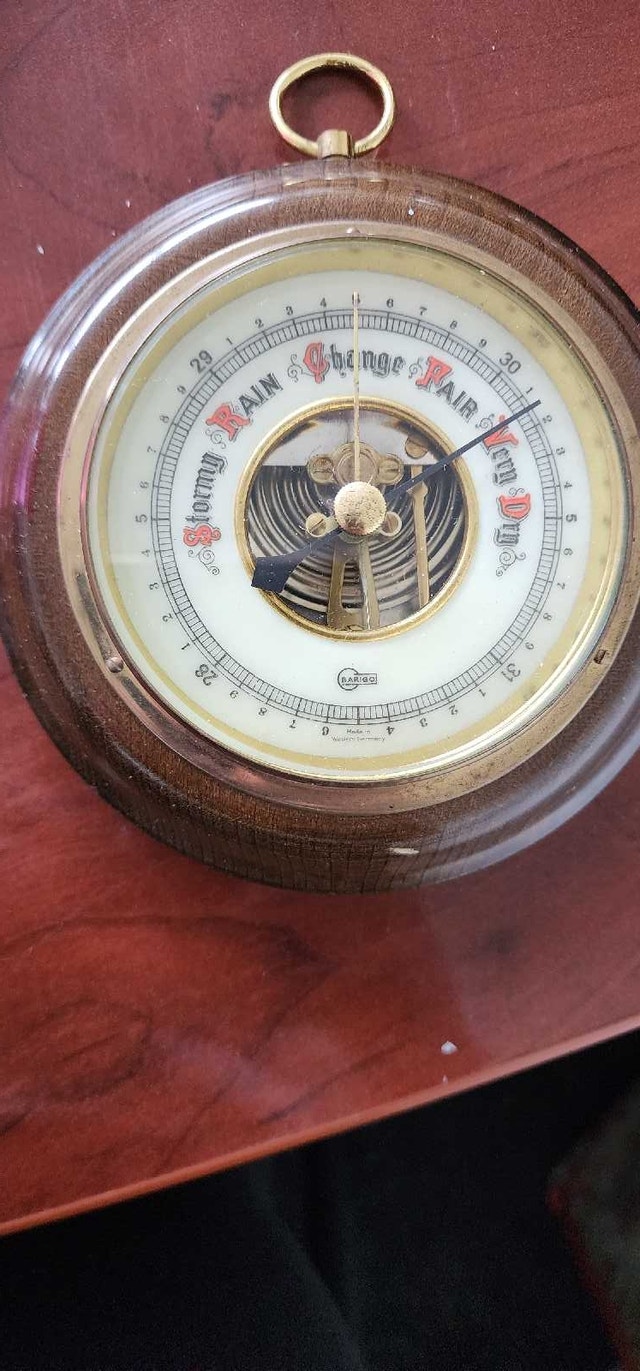 Barigo Analog Weather Barometer