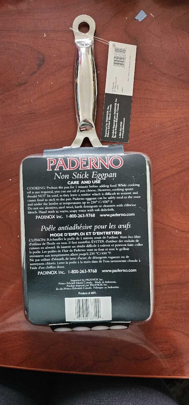 Paderno Non-Stick Egg Pan - New - photo 2