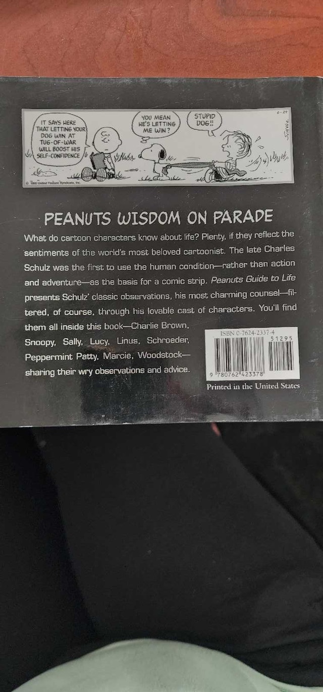 Peanuts Guide to Life by Charles Schulz - photo 2