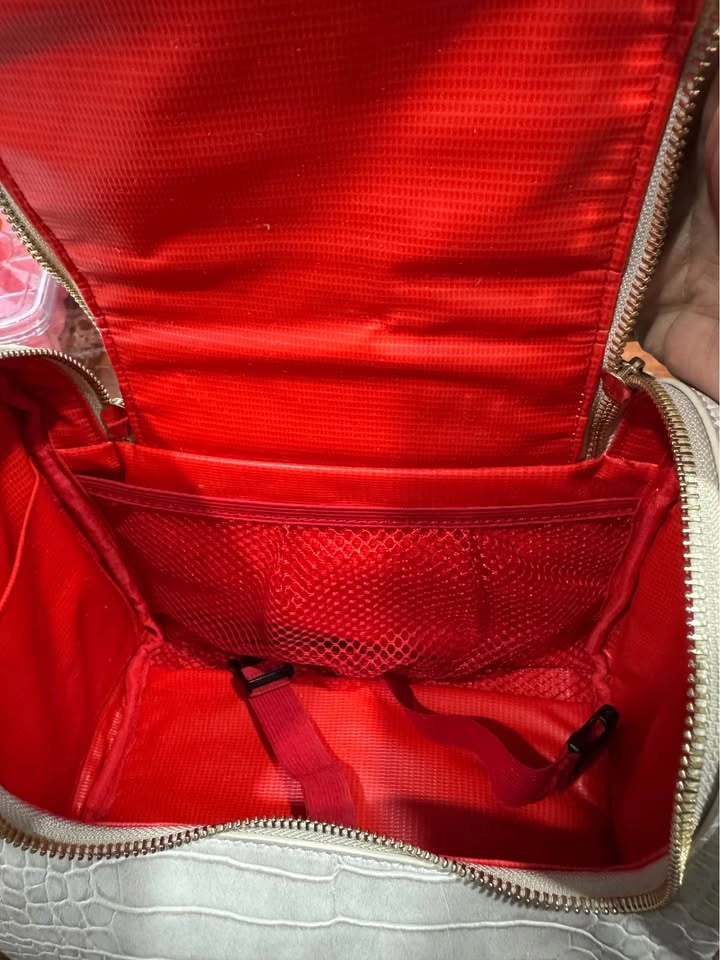 Crocodile Leather Lunch Bag - photo 3