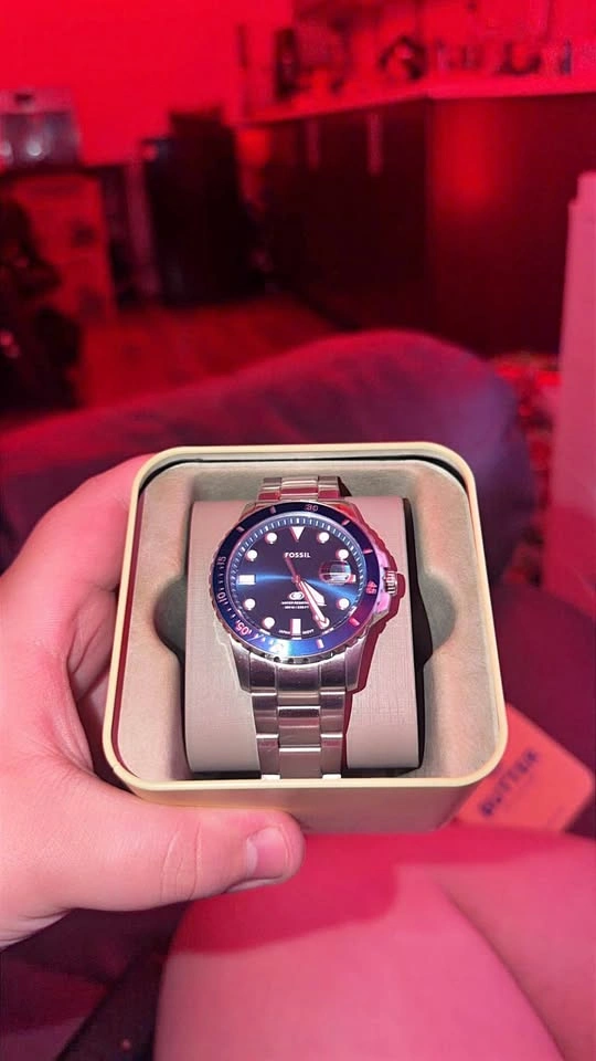 Fossil Diver Style Mens Watch