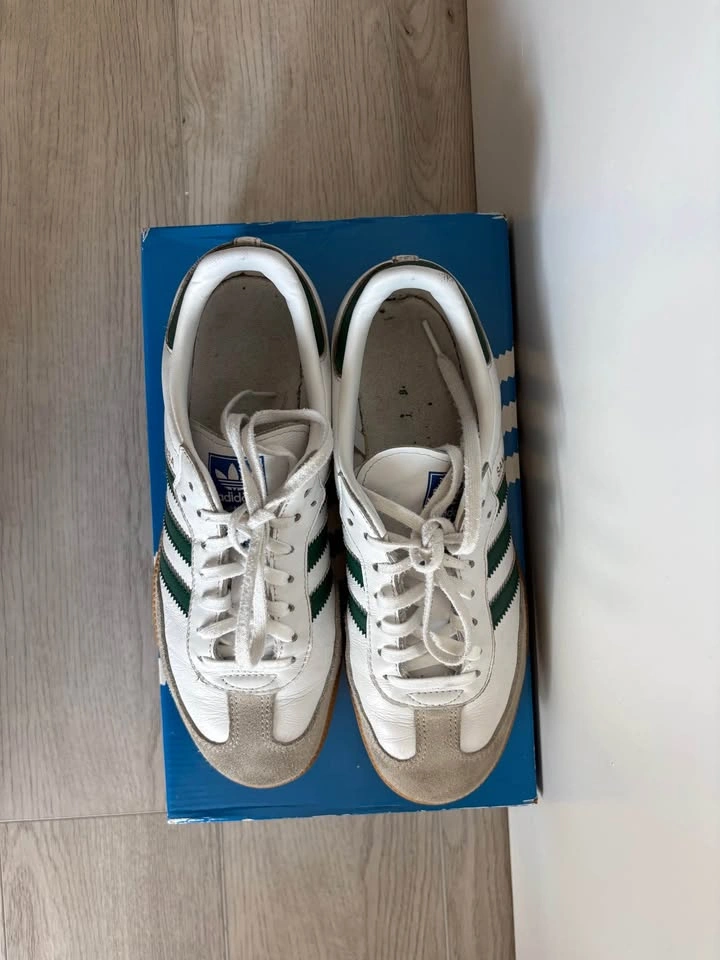 Adidas Samba OG White/Dark Green US W7.5/M6.5 - photo 2