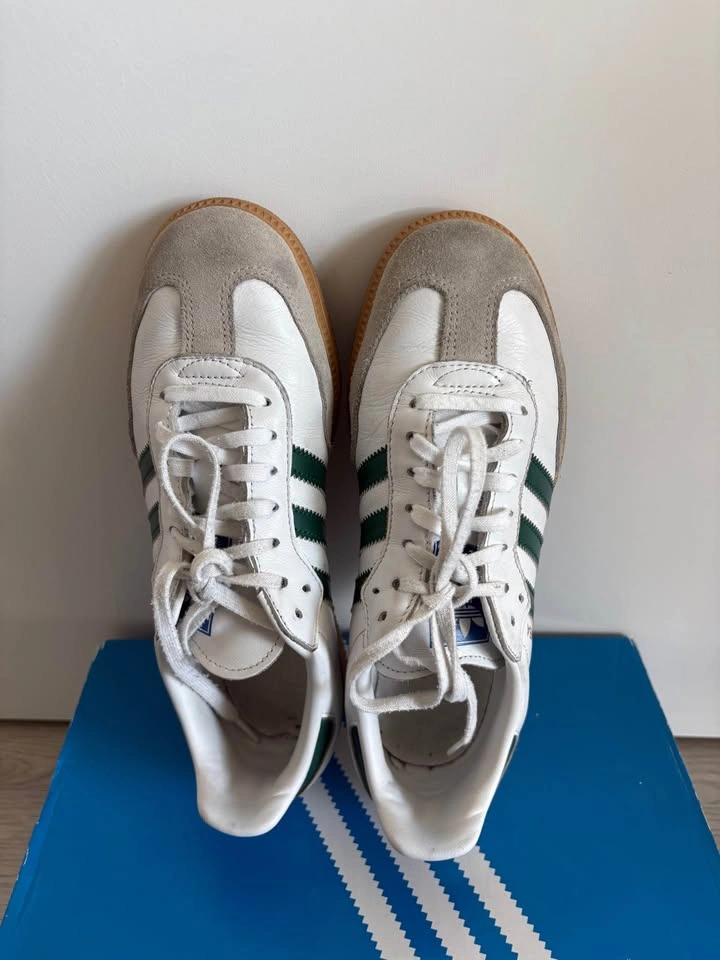Adidas Samba OG White/Dark Green US W7.5/M6.5 - photo 3