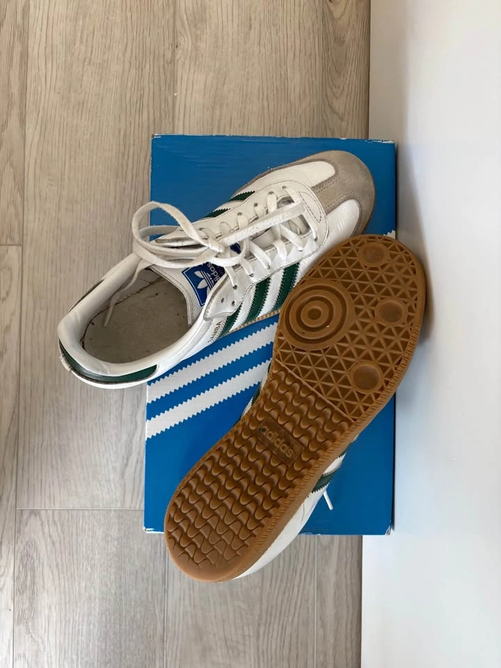 Adidas Samba OG White/Dark Green US W7.5/M6.5 - photo 4