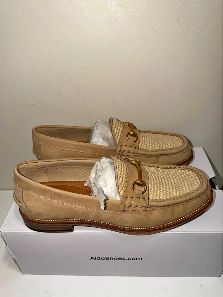New Aldo Men Suede Shoes. Size 10.5 & 12 US available. Firm pric