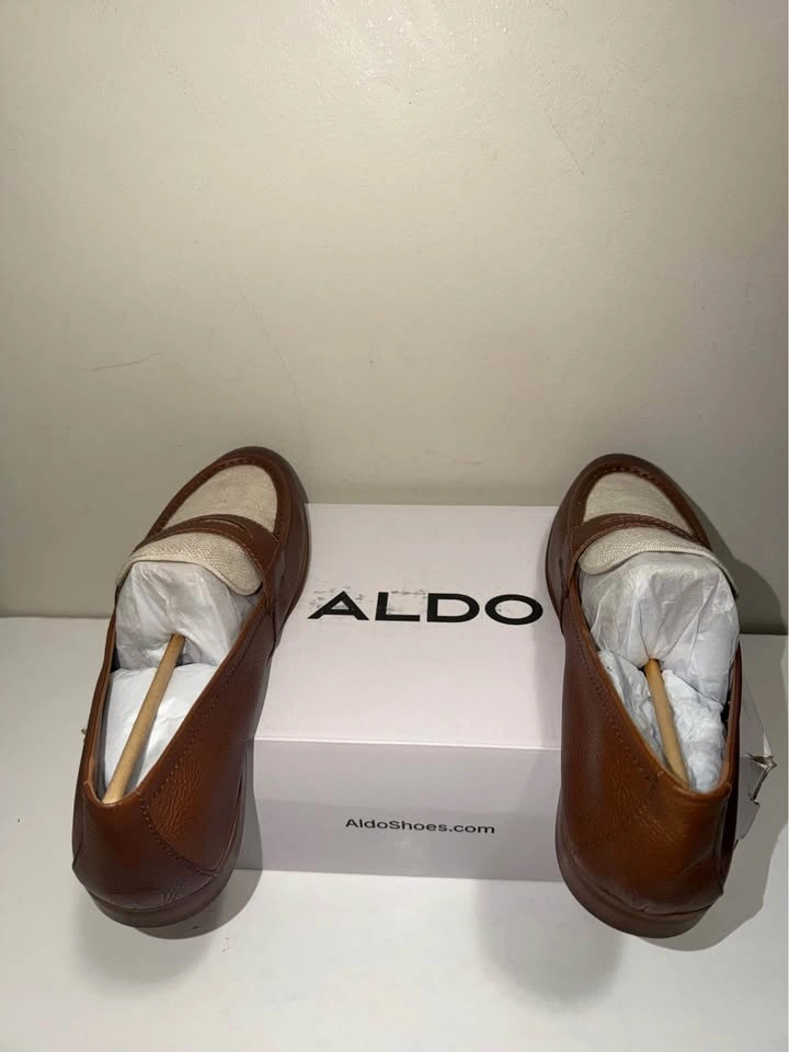 New Men Aldo Leather Shoes. Size 12 US. Firm price. - photo 4