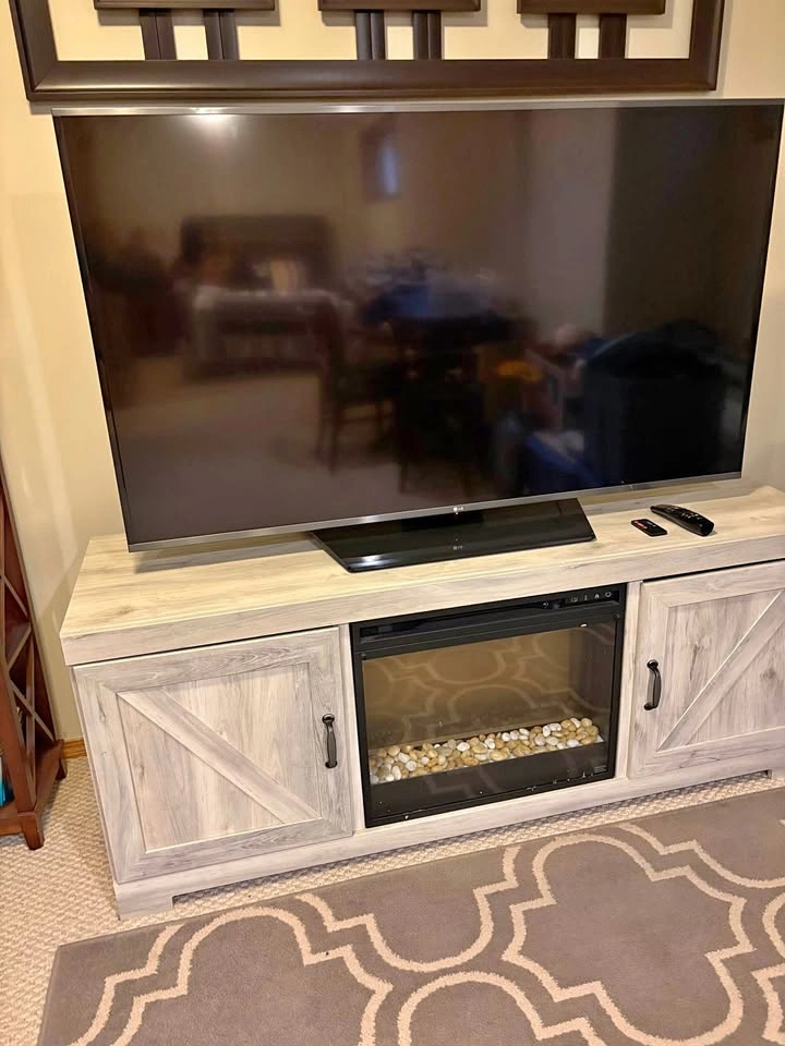Fireplace TV Stand