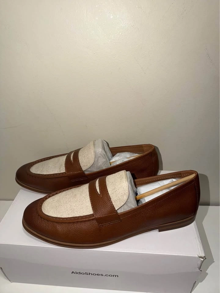 New Aldo Men Leather Shoes. Size 12 US. Firm price. - photo 2