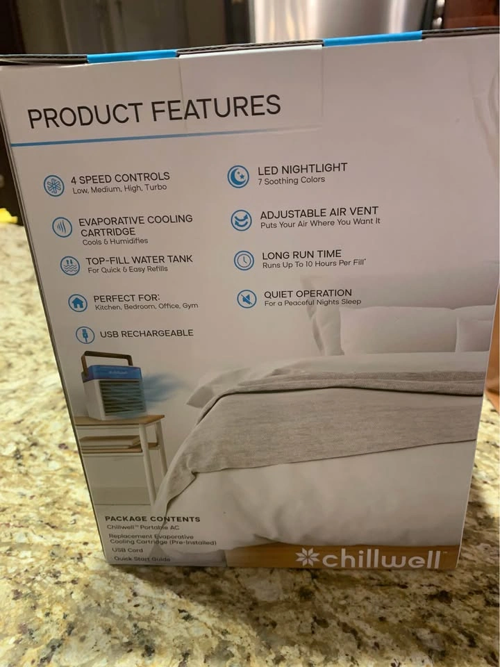 Chillwell portable desk AC - photo 2