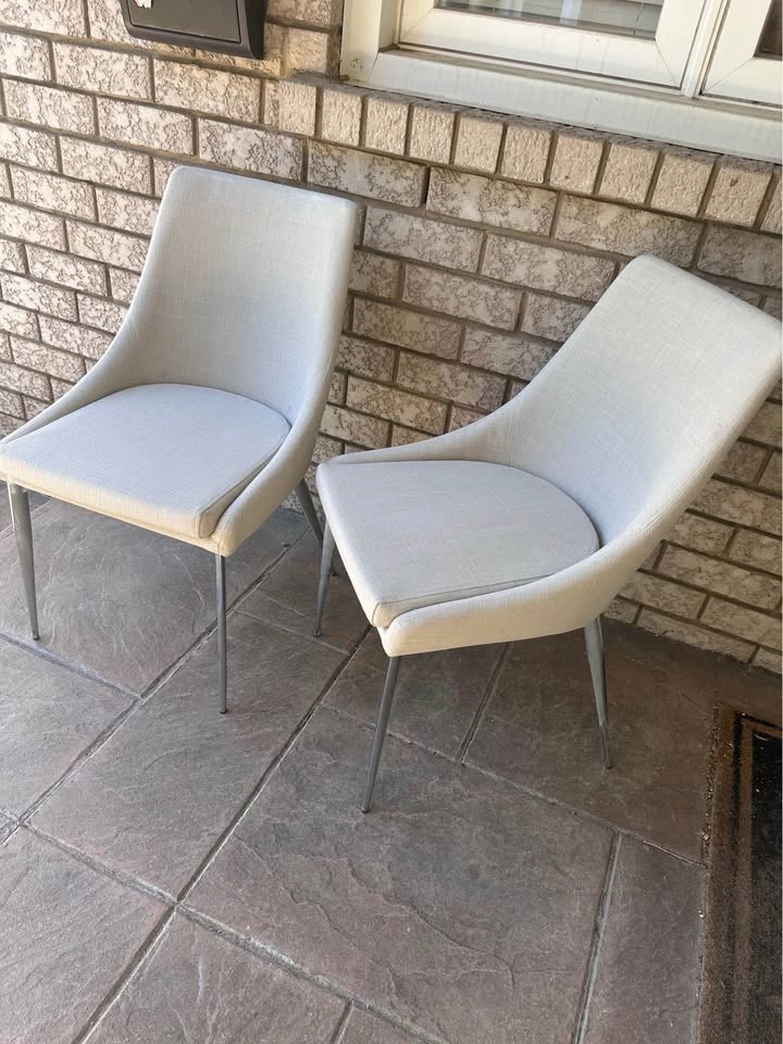 Structube Modern Dining Chairs - Set of 2 - photo 2