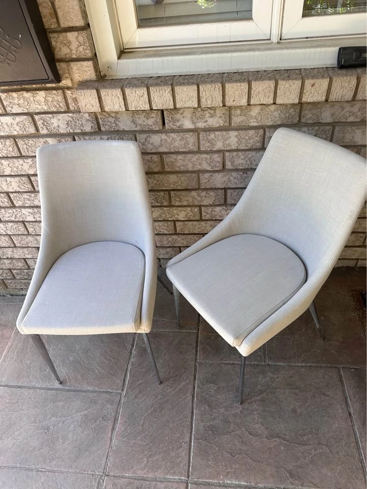 Structube Modern Dining Chairs - Set of 2 - photo 3