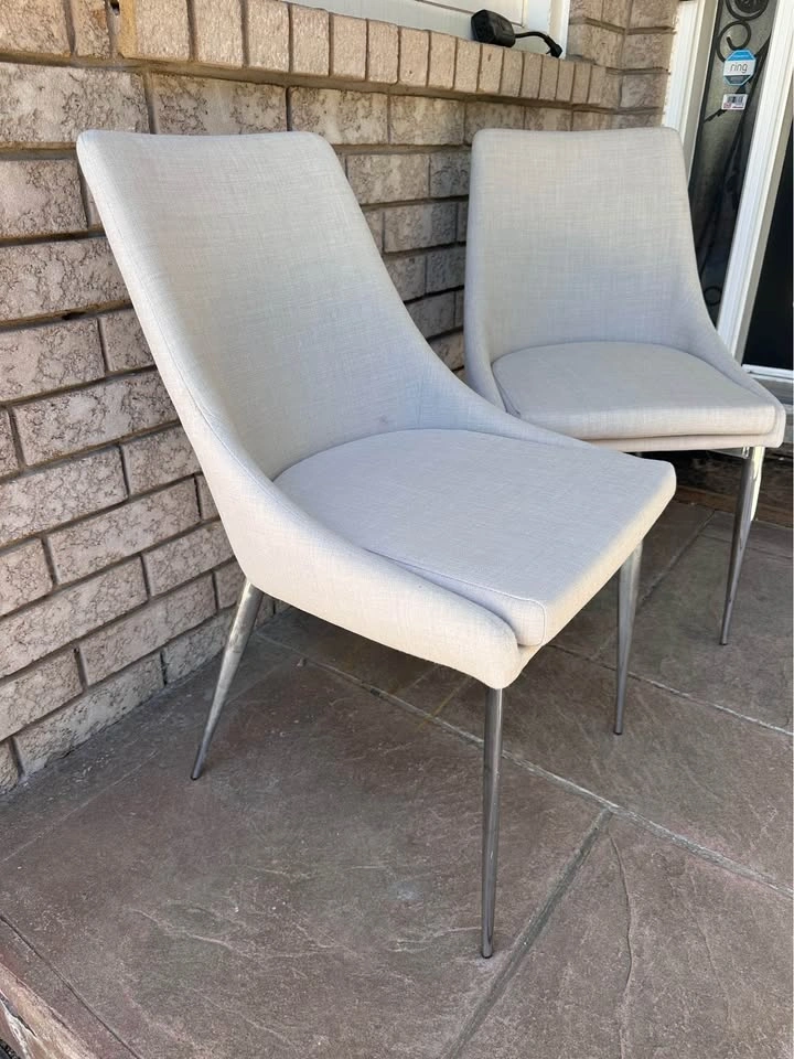 Structube Modern Dining Chairs - Set of 2 - photo 5