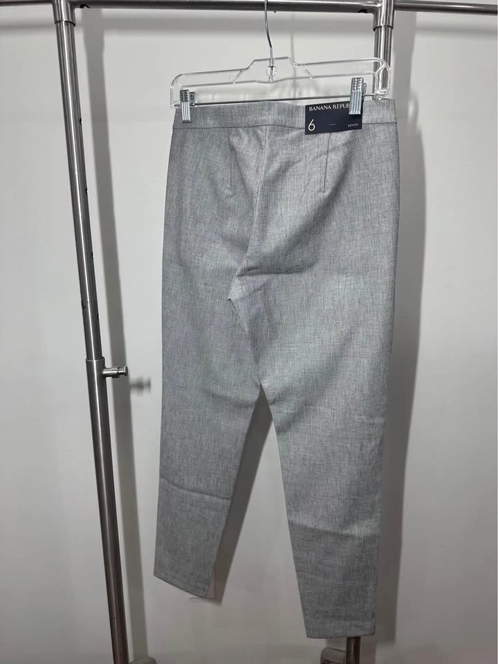NWT Banana Republic Devon Work Pants Slim Skinny High Waisted Gr - photo 4