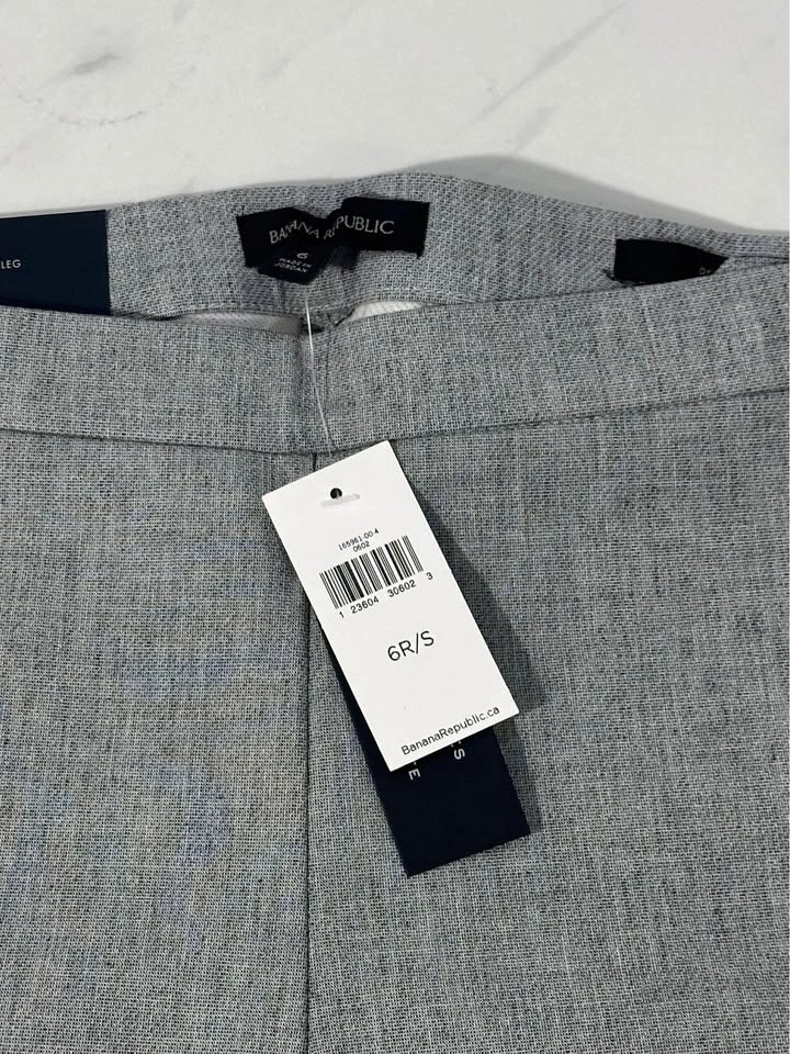 NWT Banana Republic Devon Work Pants Slim Skinny High Waisted Gr - photo 5