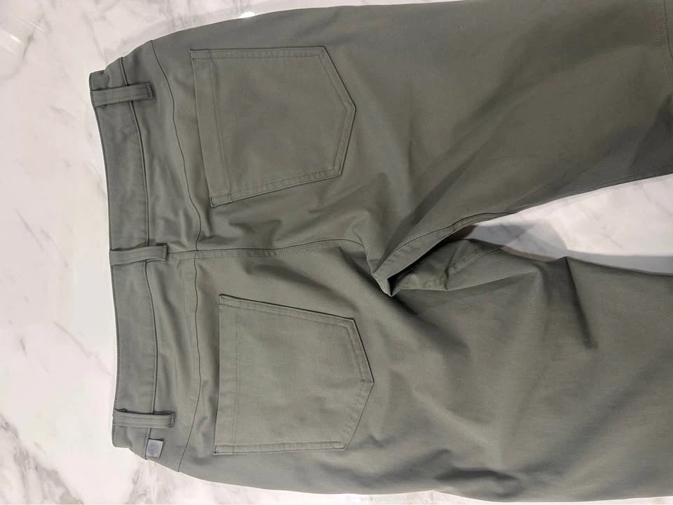 LULULEMON Men's Olive Army Green ABC Pants Slim Fit 29x32 - photo 5