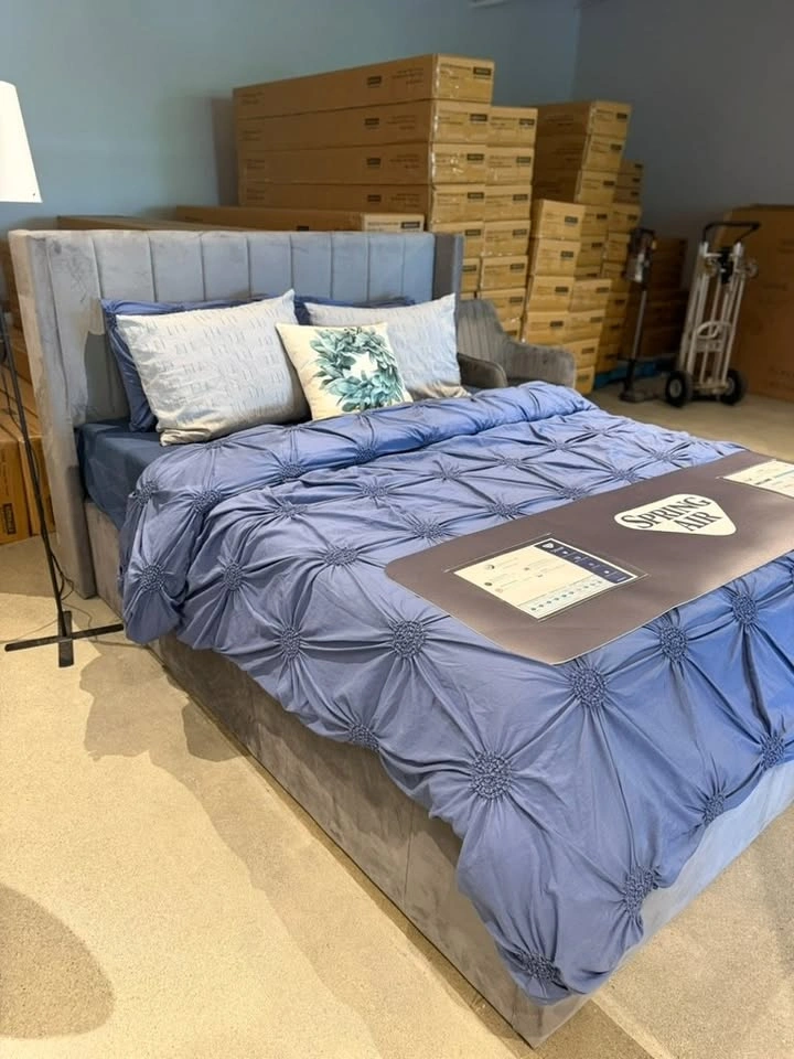 PLACIDA DECOR – Ventus Dark Grey Storage Bed Frame | Modern Upho - photo 2
