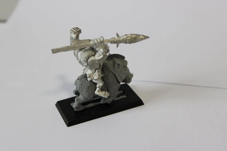 Vintage Warhammer Fantasy Metal Savage Orc Boar Boyz — OOP - photo 3