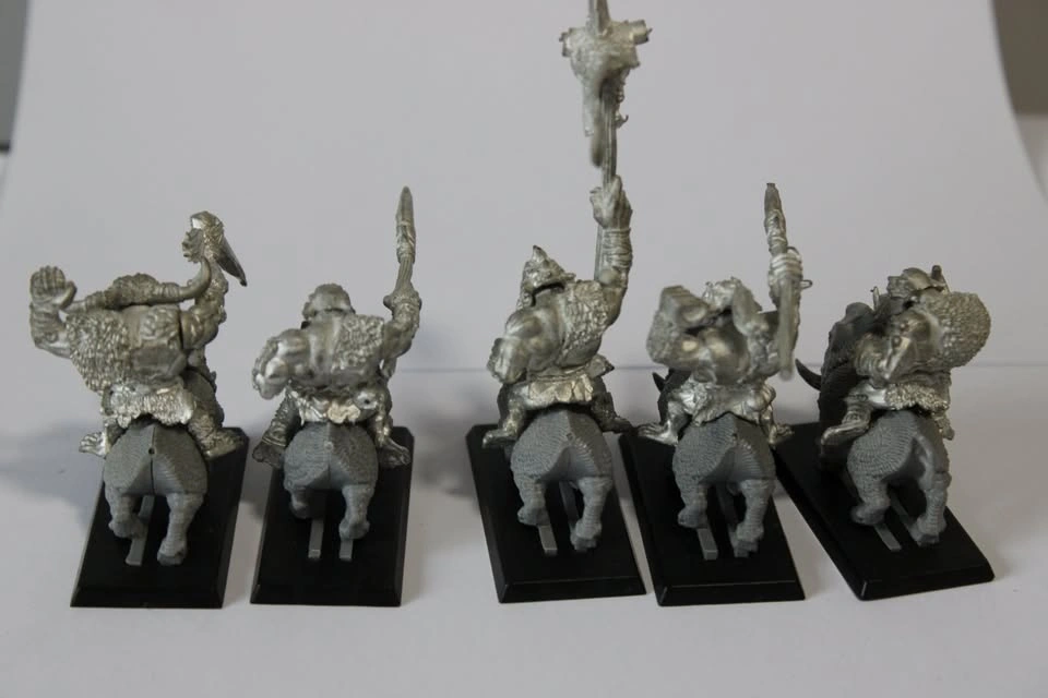 Vintage Warhammer Fantasy Metal Savage Orc Boar Boyz — OOP - photo 4