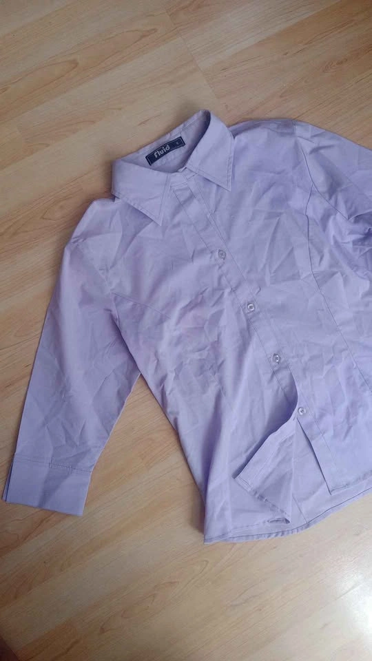Fluid Lavender Button-Up Shirt S - photo 2