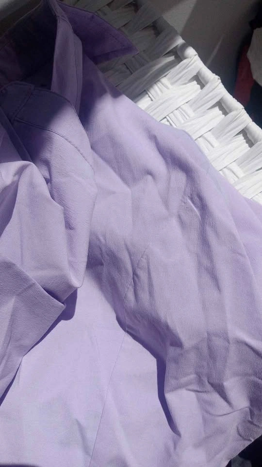 Fluid Lavender Button-Up Shirt S - photo 5