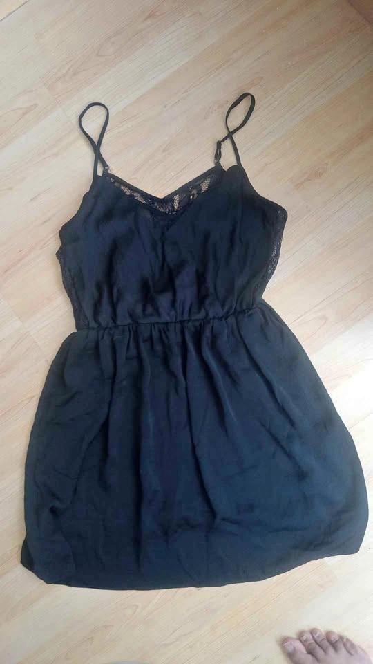 Forever 21 Black Lace Slip Dress