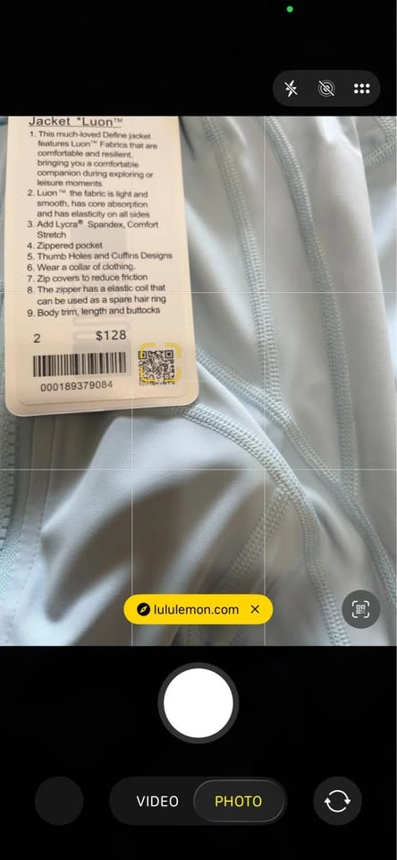 Lululemon Define Set Size 2 Baby Blue - photo 2