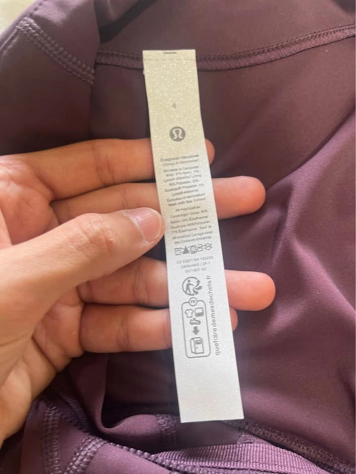 Lululemon Define Set Size 4 Burgundy - photo 4