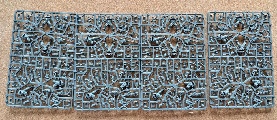 Necromunda Goliath sprues w40k
