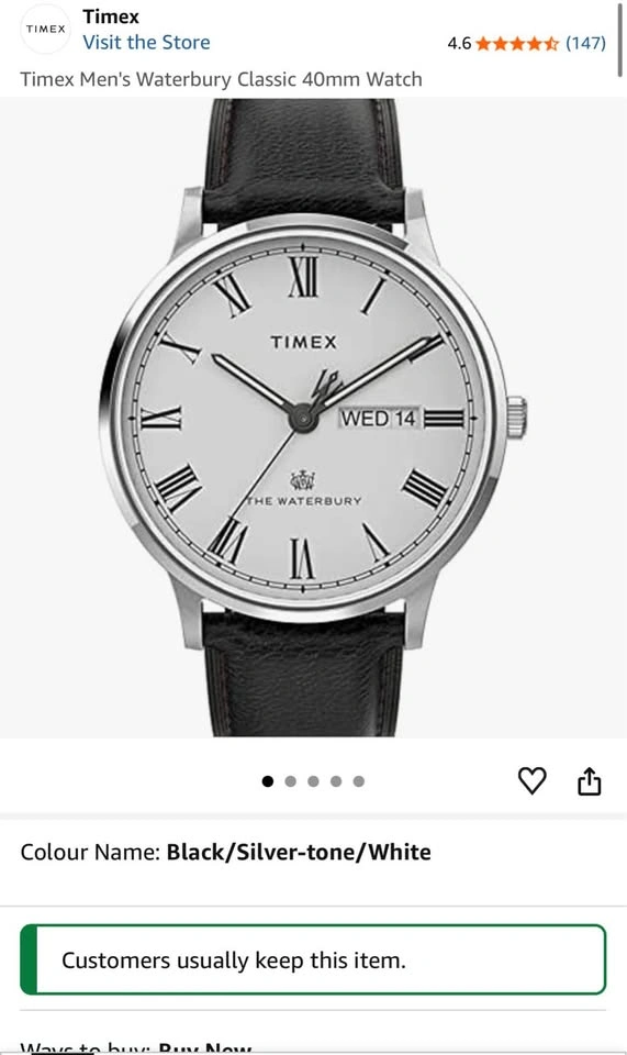Timex "The Waterbury" Watch - photo 2