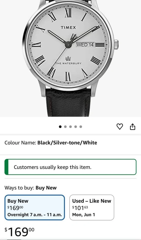Timex "The Waterbury" Watch - photo 3