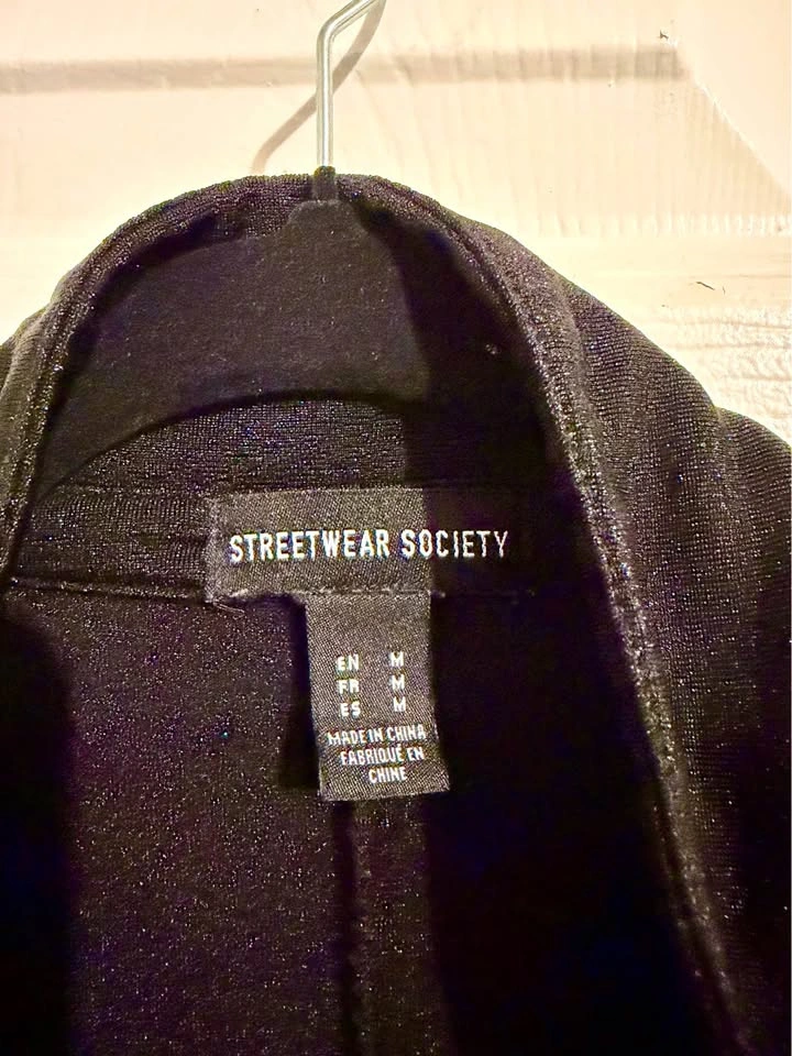 Black Ruched Mini Dress - Streetwear Society - photo 2